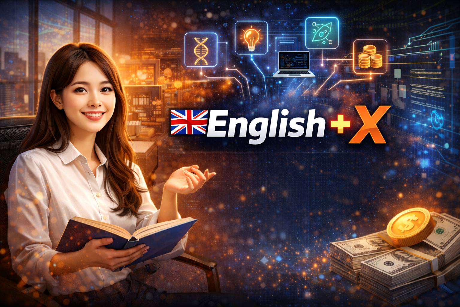 “English + X”: Công thức giúp sinh viên Ngôn ngữ Anh đạt thu nhập cao