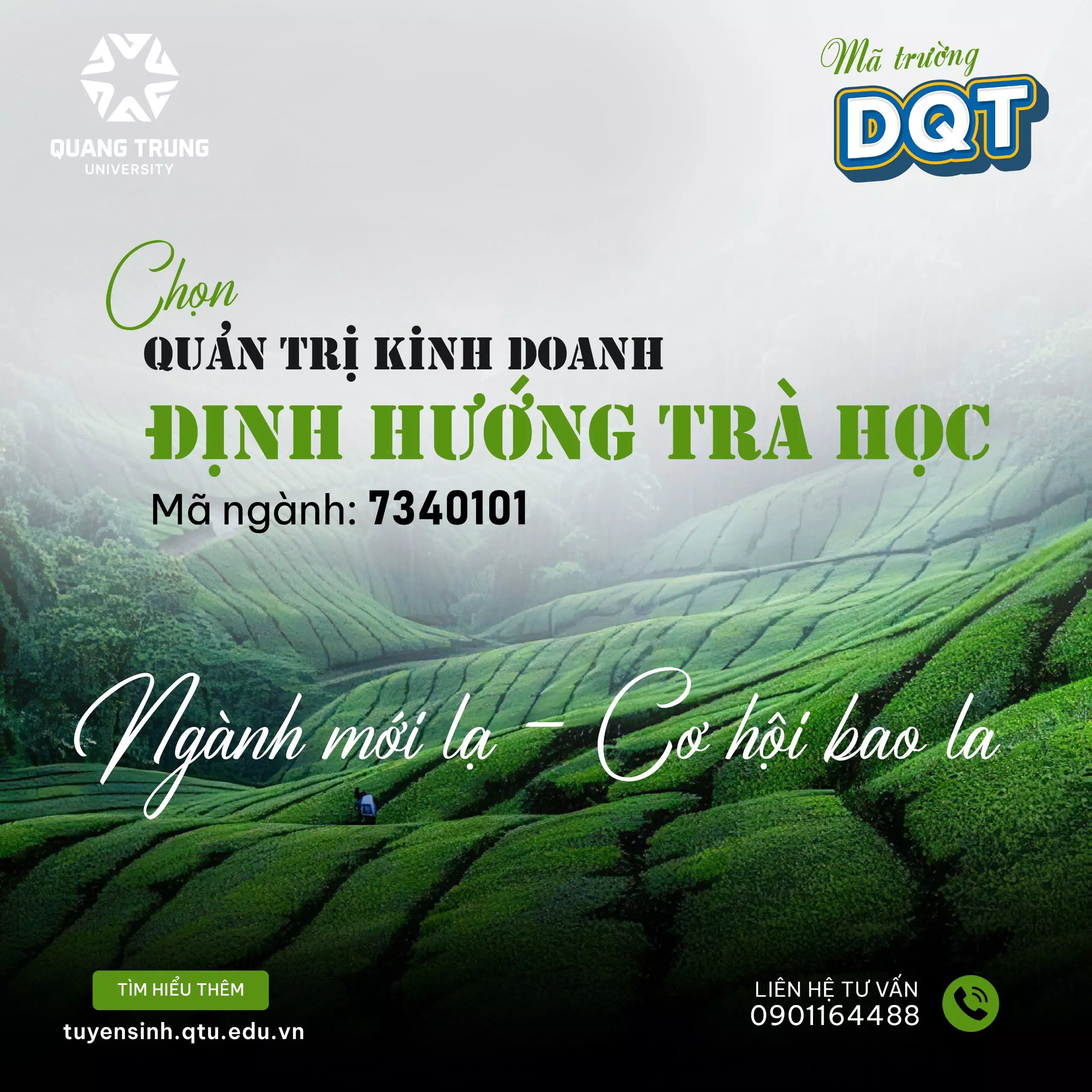 Chọn ngành “LẠ” – Mở lối tương lai khác biệt cùng QTU