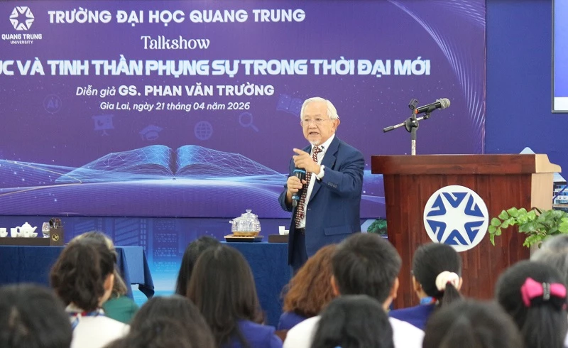 Giáo dục phụng sự – Triết lý cốt lõi tại Trường Đại học Quang Trung