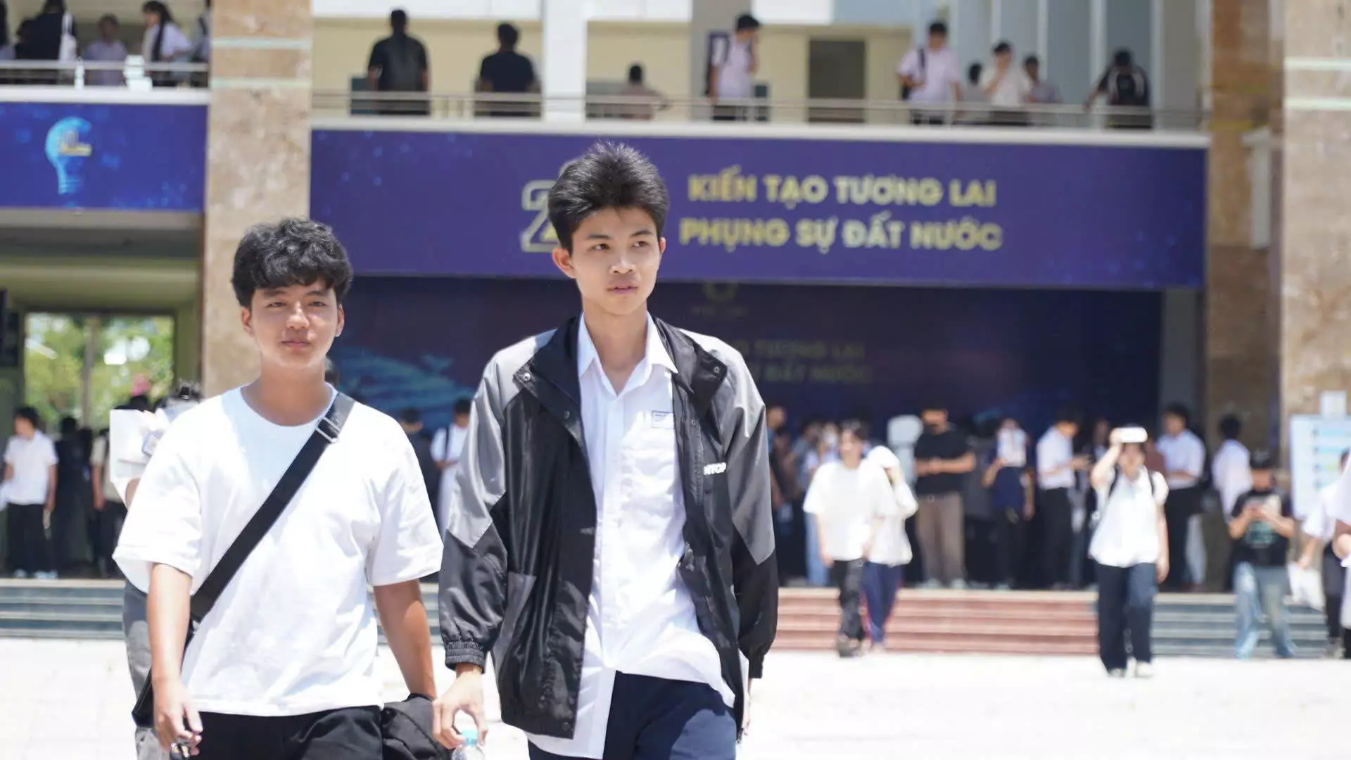 Gần 98% thí sinh hoàn thành bài thi ĐGNL ĐHQG-HCM đợt 2 năm 2026 tại cụm thi Trường Đại học Quang Trung